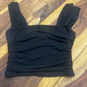 Elegant Black Women's Top